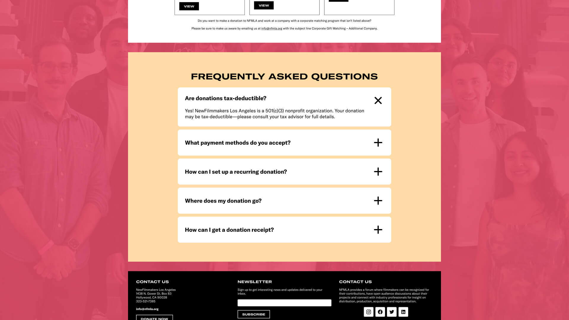 Concept for a future FAQ section